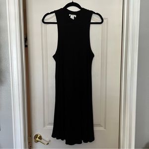 Mock neck tank dress